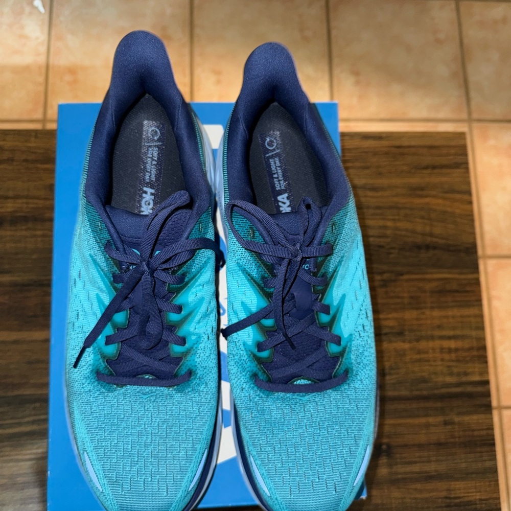 Hoka Men’s Clifton  Blue Running Shoes